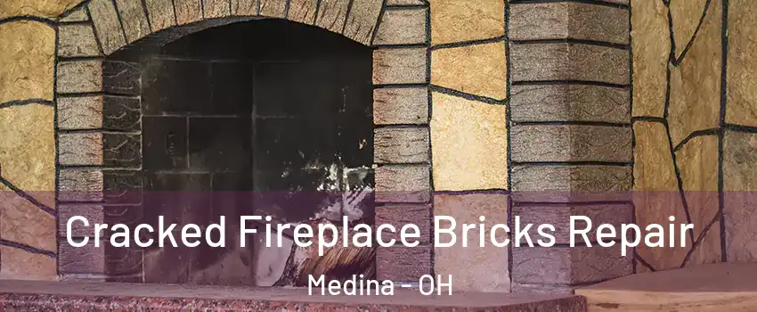  Cracked Fireplace Bricks Repair Medina - OH