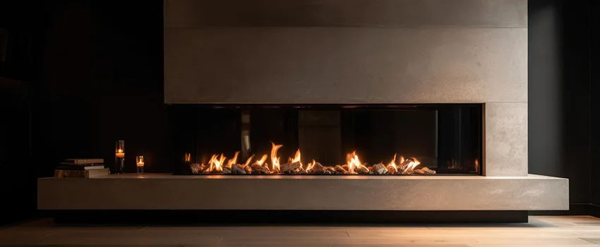 Gas Fireplace Ember Bed Design Services in Medina, Ohio