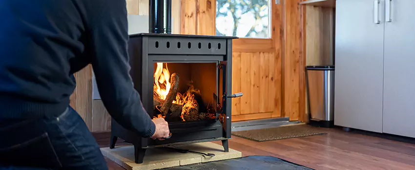 Open Hearth Wood Fireplace Installation in Medina, OH