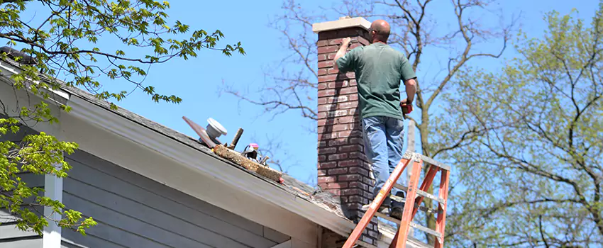 Vinyl and PVC Chimney Flashing Installation in Medina, OH