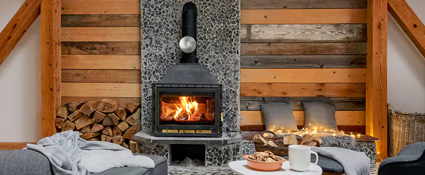 Thelin Hearth Products Direct Vent Gas Stove Fireplace Inspection in Medina, Ohio